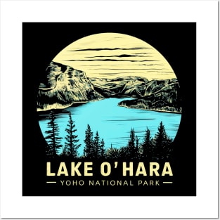 LAKE O' HARA Yoho National Park Posters and Art